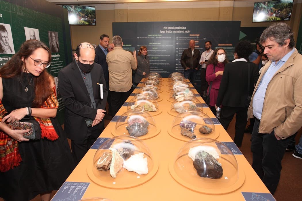 Foto da exposição José Bonifácio: De Pai da Ecologia a Patrono da Independência